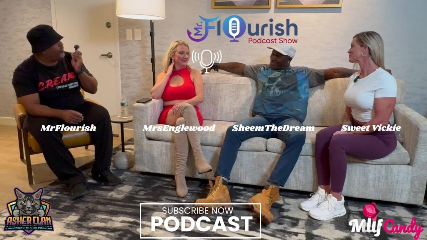 Mrflourish Podcast "The Morning After" With Sweet Vickie, Mrsenglewood And Sheemthedream