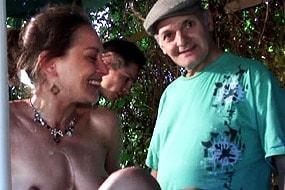 Old And Young Threesome
