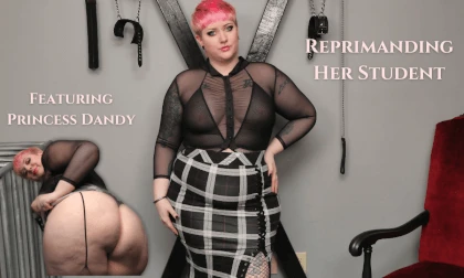 Reprimanding Her Student