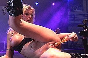 Live Busty Fucking Dildo