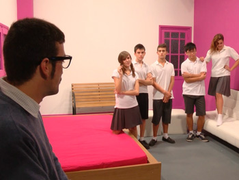 Back to School! in the Fakings Course, Today We Will Give a Presentation and Welcome Orgies.