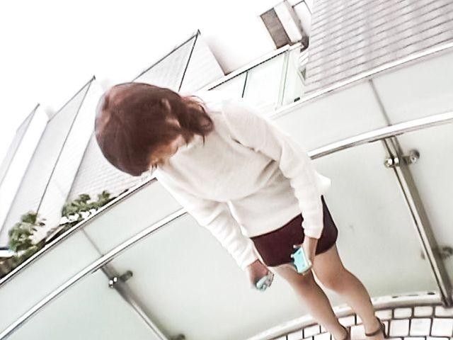 Mischievous Japnese Teen, Riho Mishima, Gives a Blowjob in a Toilet on POV