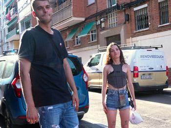 Massy Sweet Is the Princess of Carabanchel! She Shows Us Her Neighborhood and Ends Up Impaled by a Giant!
