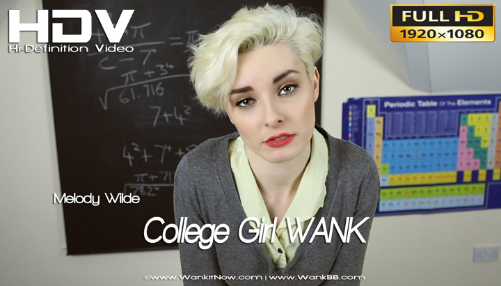 Melody Wilde College Girl Wank