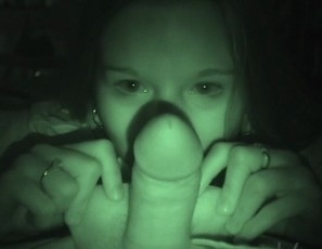 Ashley Blowing Me in Living Room House
