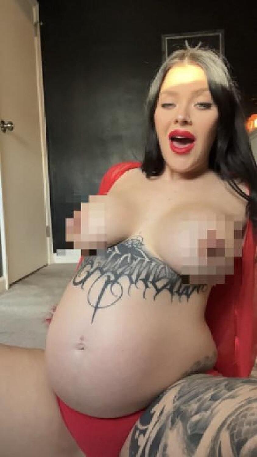 Pregnant MILF JOI