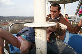 Czech Girl in Outdoor Blowjob