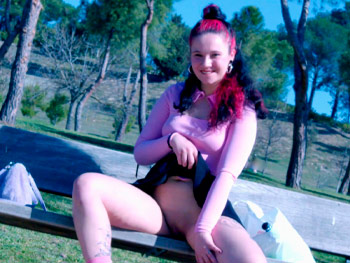 We Took Inna Shopping for Panties and Skating in a Miniskirt. How the Teen Likes to Show Off.