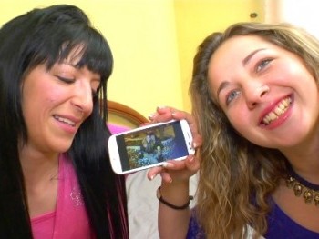 Her Best Friends Jumps Into Porn Thanks to Her, but Before They Show Us Their First Lesbian Scene Between 'Em