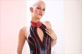 Babe in Latex and Heels
