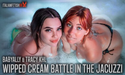 Whipped Cream Battle in the Jacuzzi