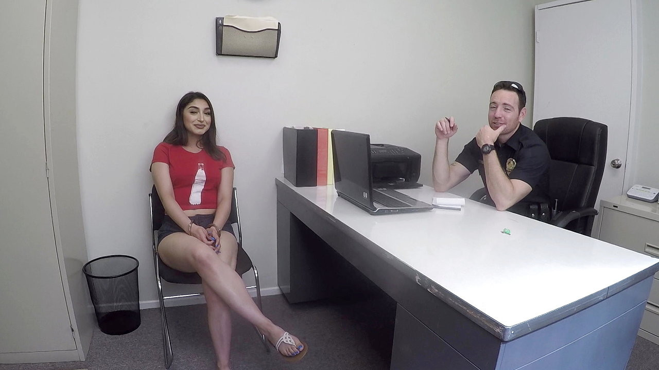 Kim Torres Gets Out Of Getting Booked By Fucking The Intake Cop