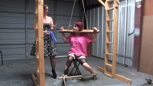 Raina Stocked & Tormented - Screenshot 1 of 4 - Bondage
