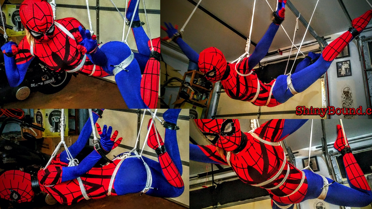 Spidergirl Hanging Around