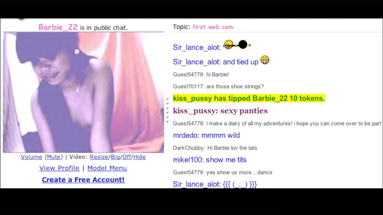 Webcam Model Barbie
