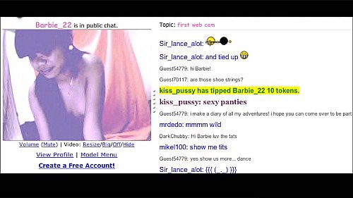 Webcam Model Barbie