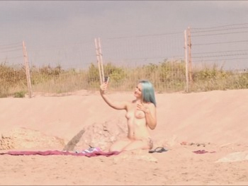On the Beach with Monica. This Catalan Girls Loves to Fuck on the Sand
