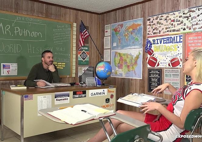 Nova Cane Blows Her Teacher to Get a Passing Grade