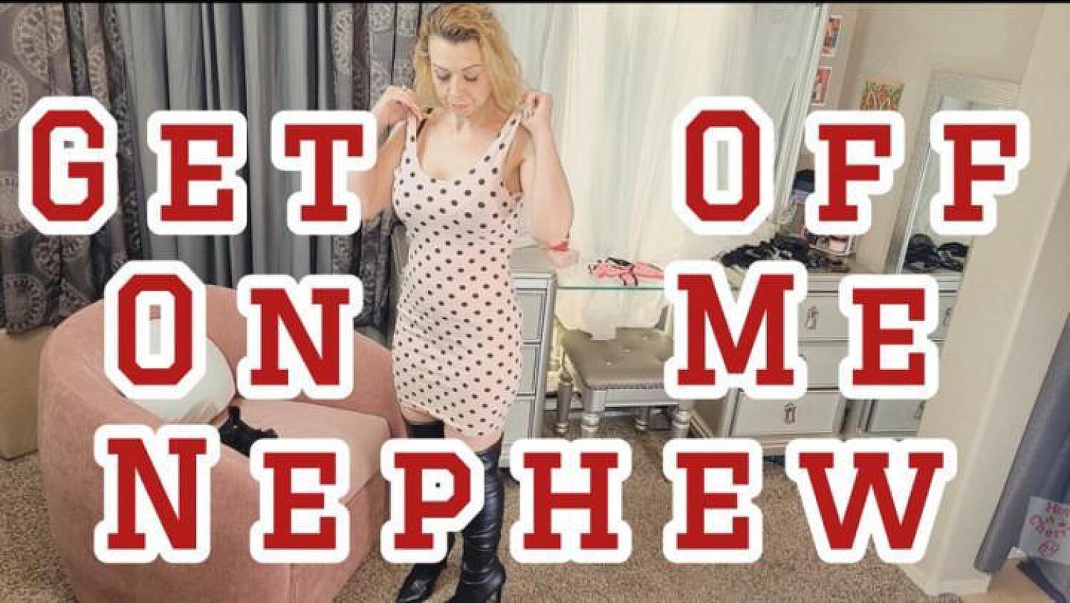 Get Off On Me Nephew While Auntie Tries On Sexy Outfits