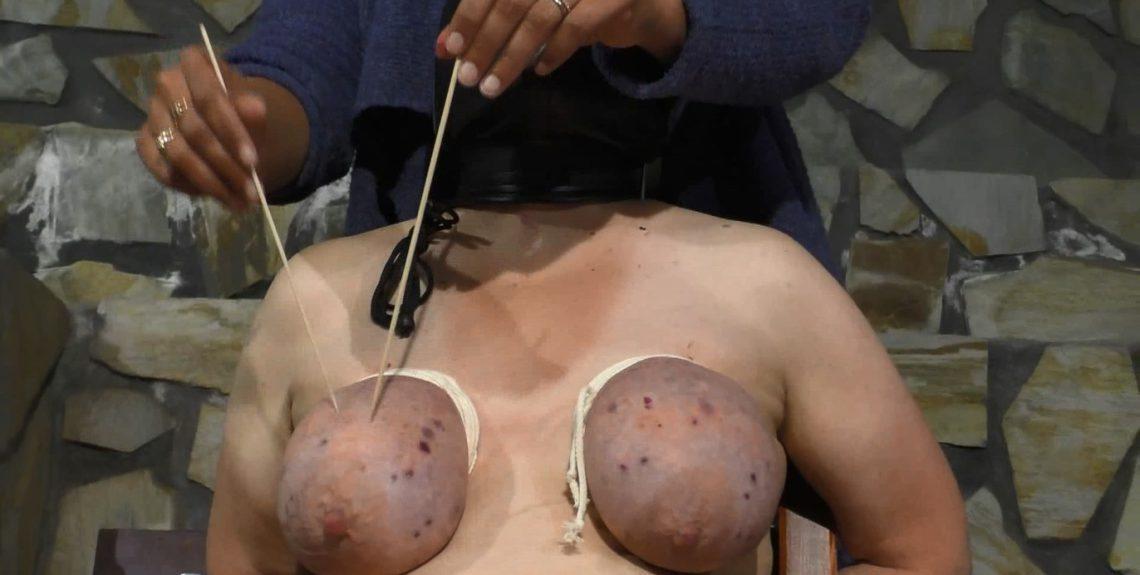 24 Hours Tit Challenge For Tit Slave Liz - Challenge 10