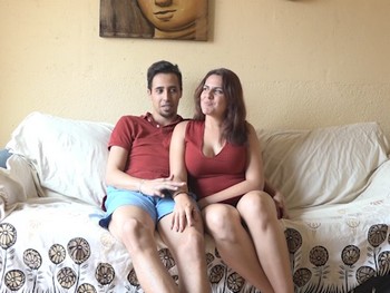 Beatriz, 18 Years Old and with Rally Big Boobs and Her Boyfriend Raul. They Are in Parejas.net and This Is Just the Beginning for Them