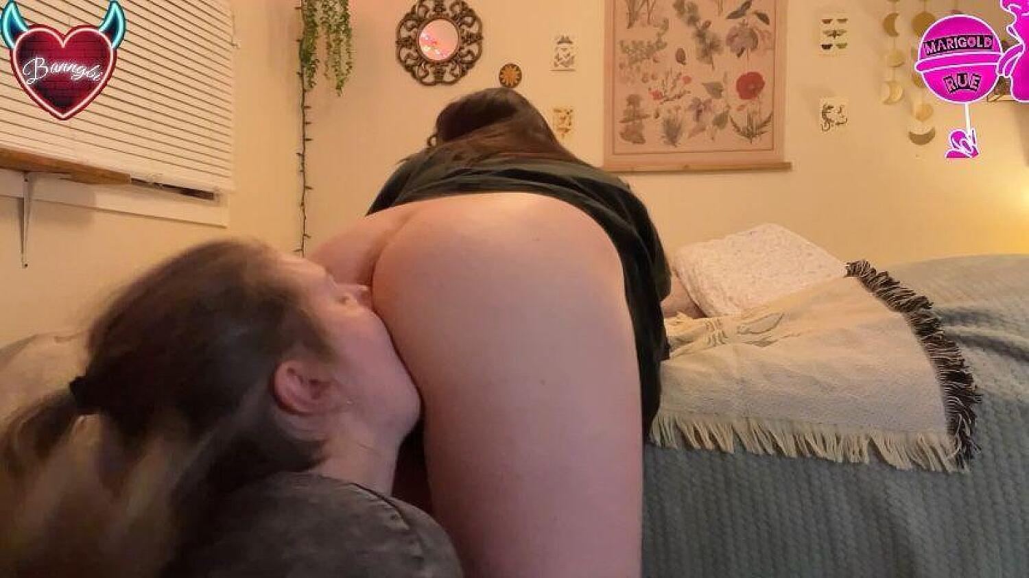 Eating Out Her Ass After She Farts