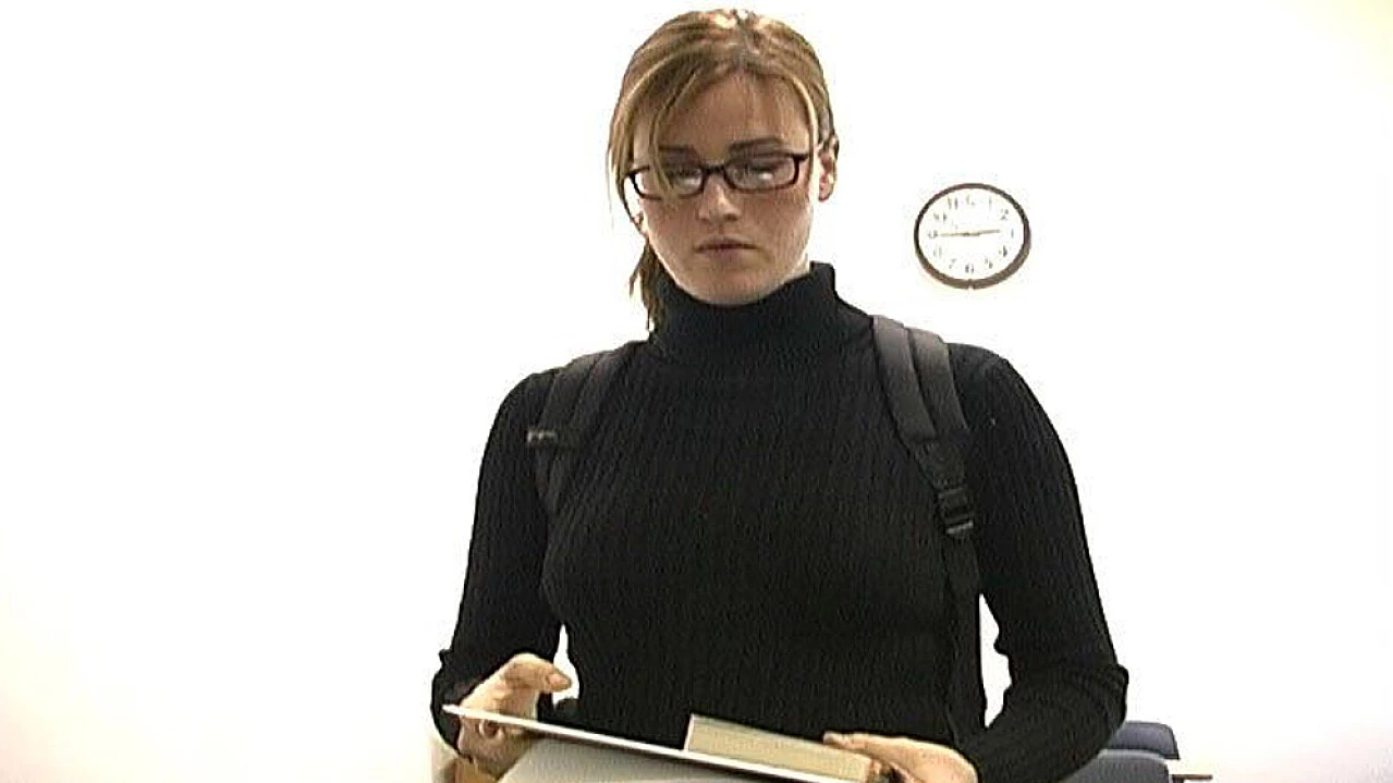 Debra Chaster Fucking in the Desk with Her Big Ass