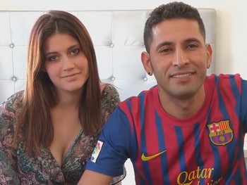 The Big Titted Little Doll in Love with the Brazilian Who Hits on Them with Samba. Suri and Fabio