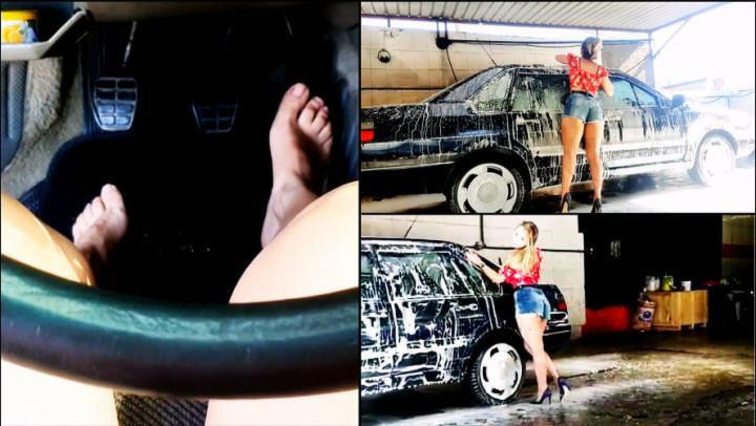 Sexy Pumping - Wash Car