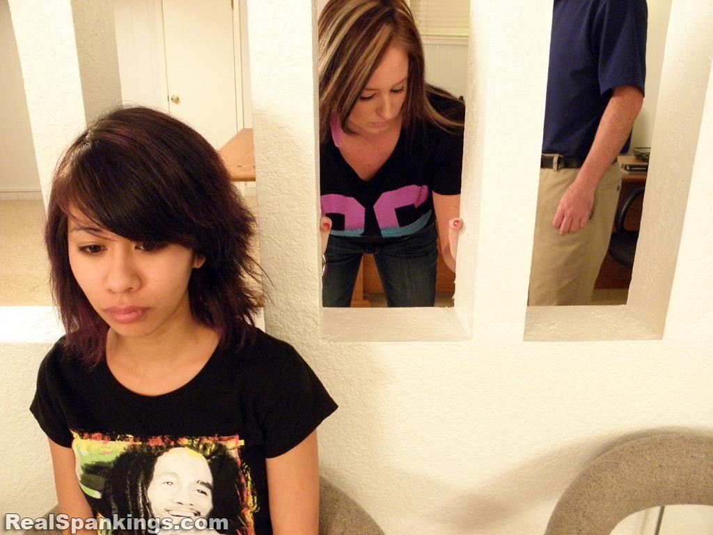 Riley and Kiki Both Face a Hard School Paddling. Part 2 of 2