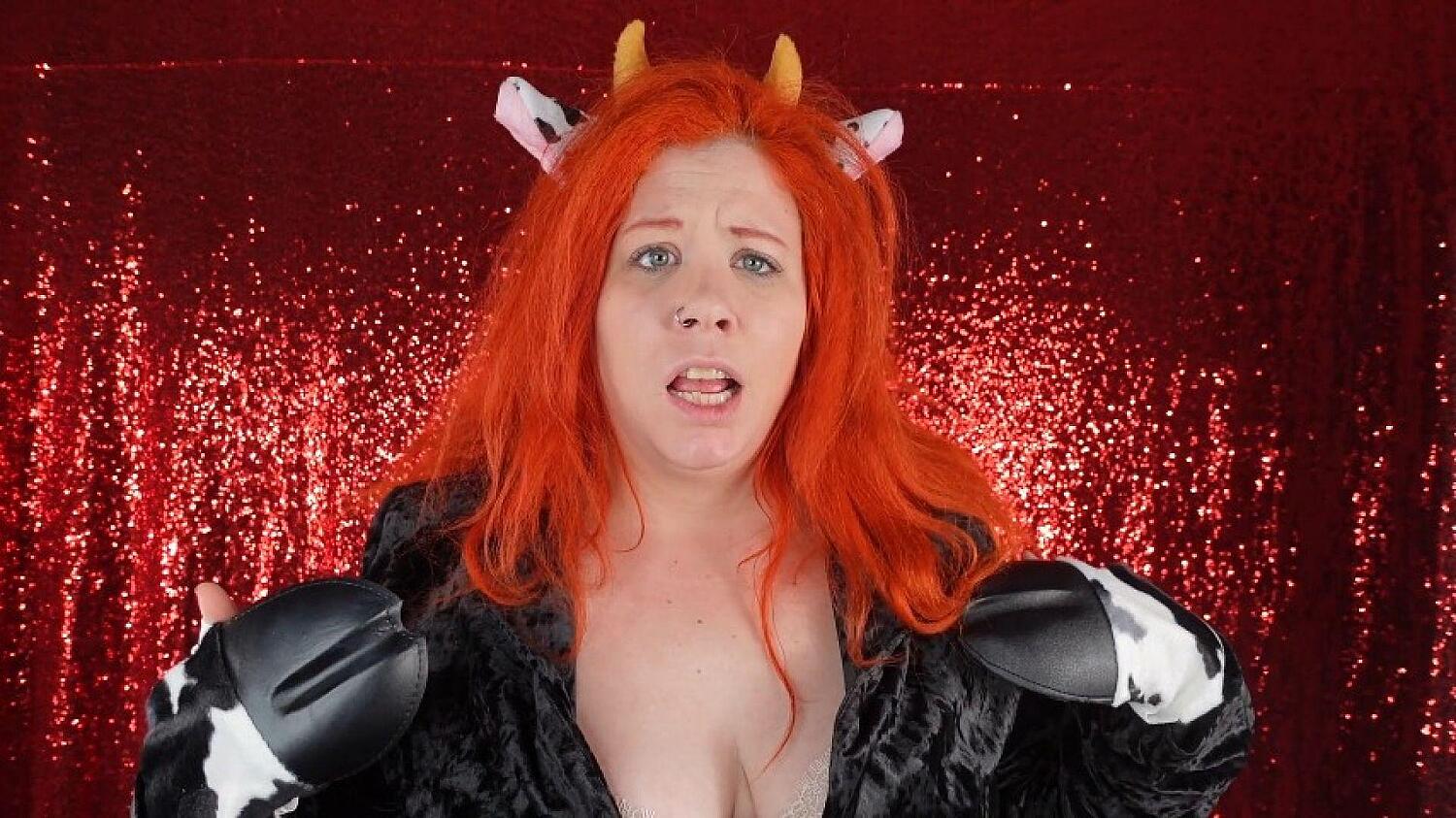 Teacher Transformed To Horny Hucow With POV Virtual Sex