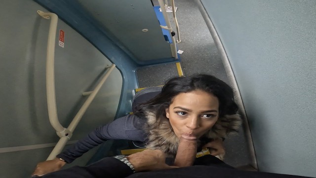 Risky Sex on Real Public Bus Watched By Everyone