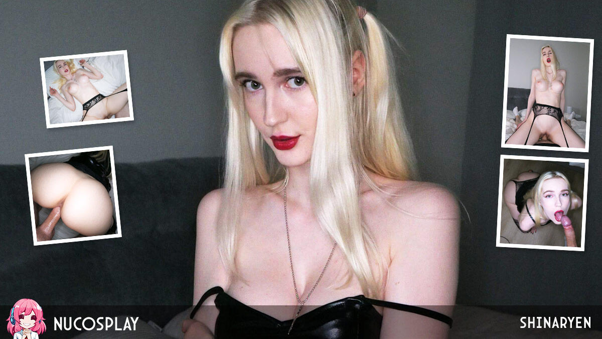 Badass Latex Cosplay With Blonde Bombshell Shinaryen