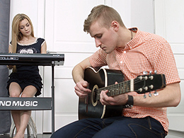 Music Teens Jamming and Fucking
