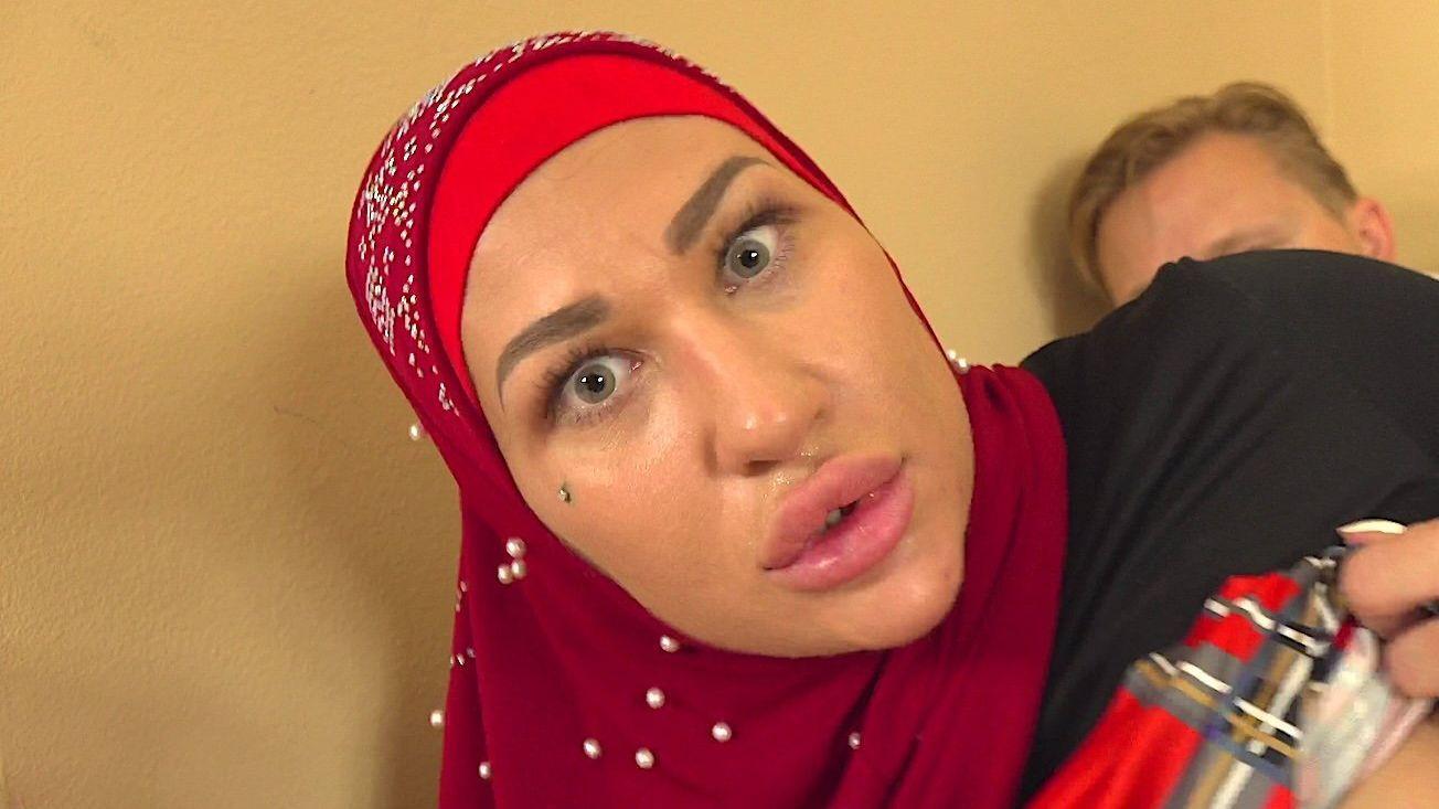A Woman In A Hijab Stole The Savings And Has To Pay With Her Pussy