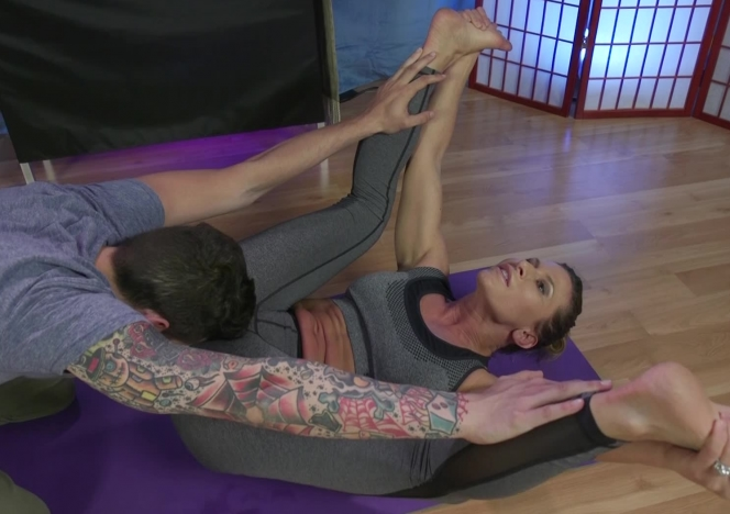 Yoga Pants Rub Down