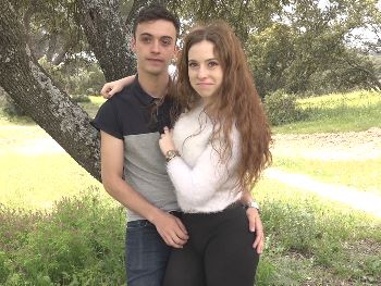 We Go to Casa De Campo with Leyra and Her Boyfriend. She's 18 and Wants to Check How Her Boyfriend Fucks