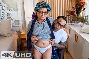 Grandma Ass Rough Stretched
