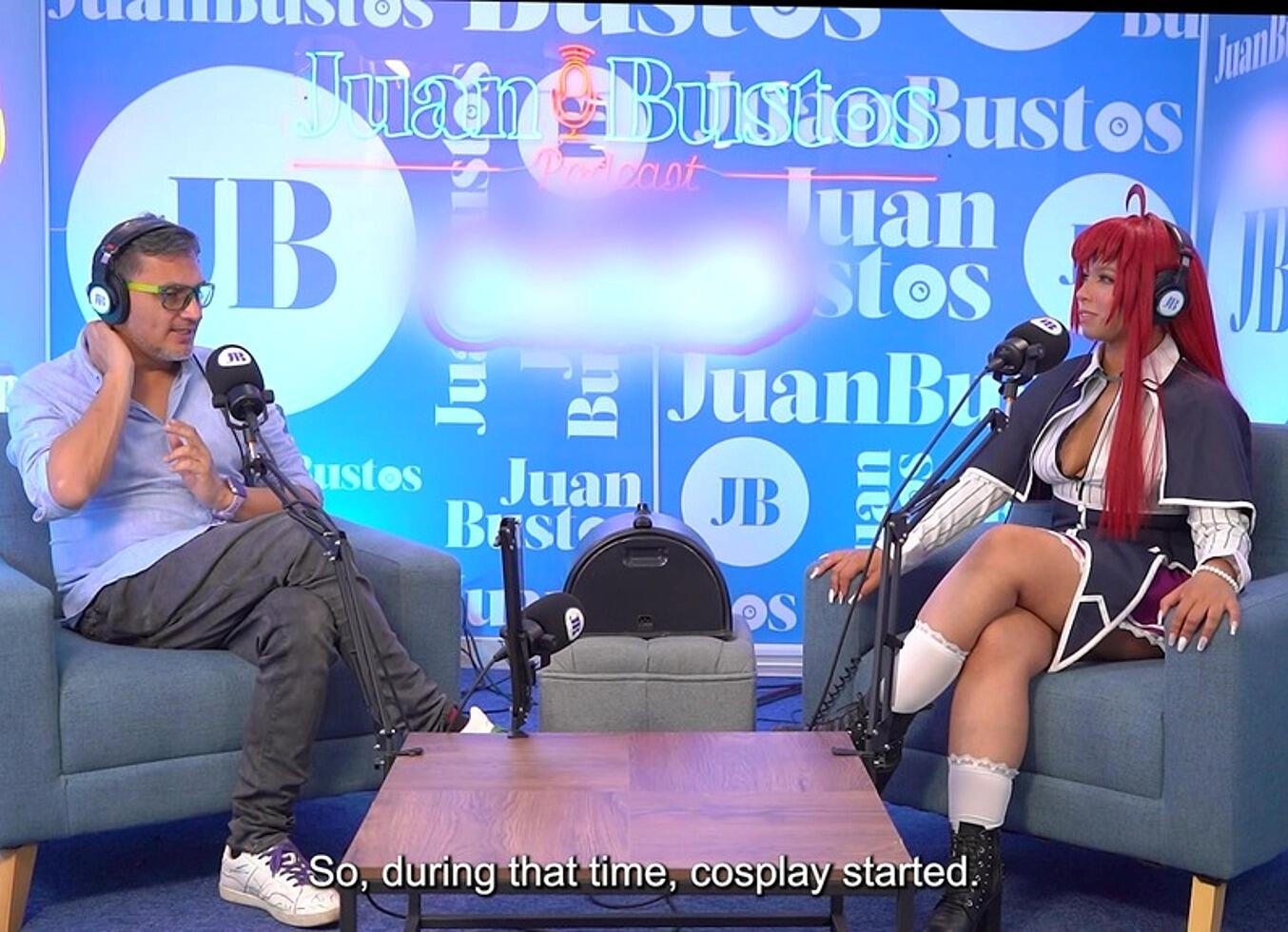 Multiple Orgasms Of Evybubbles Cosplay Riding The Sybian On Juan Bustos Podcast