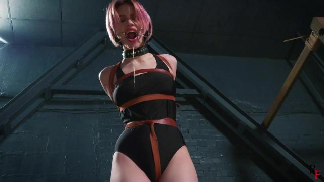 Agent Astrid Failed A Mission Tight Ropes And Leather Bondage