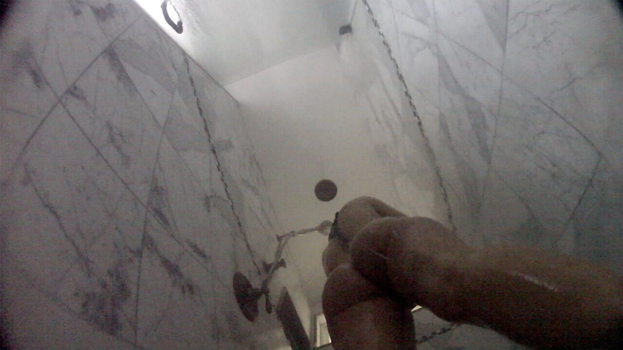 Hot Asain London Keyes Takes a Hidden Camera Shower