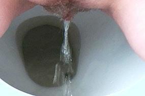 Shaved Pussy Pissing