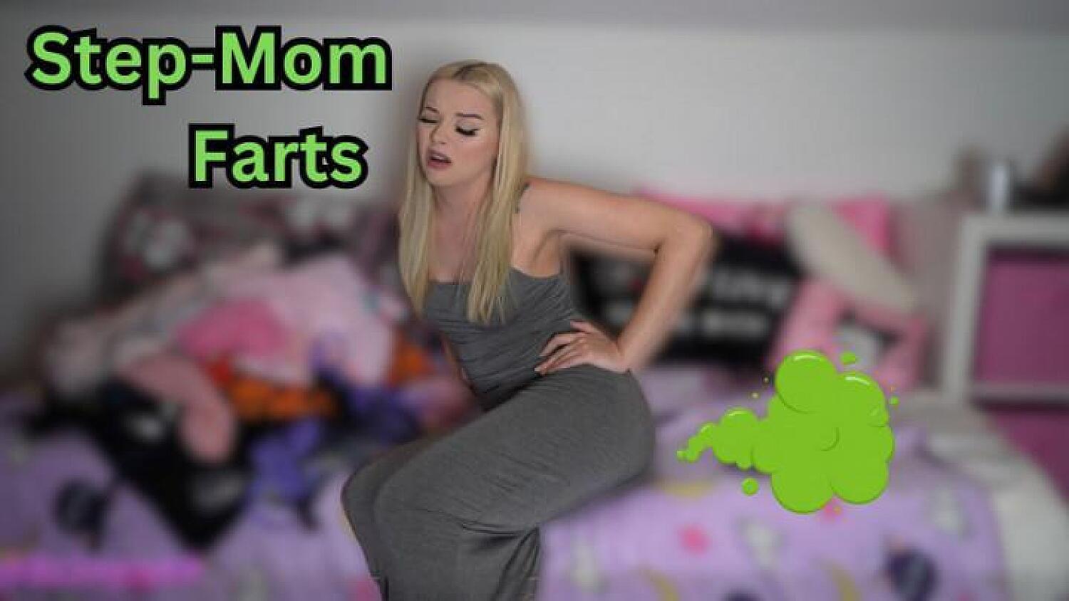 Step-Mommy Farts While Cleaning