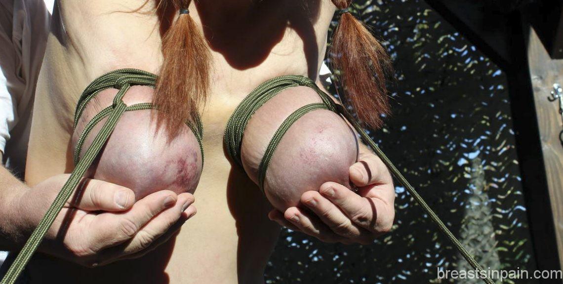 Stretched Tits And Punishment For Bettine