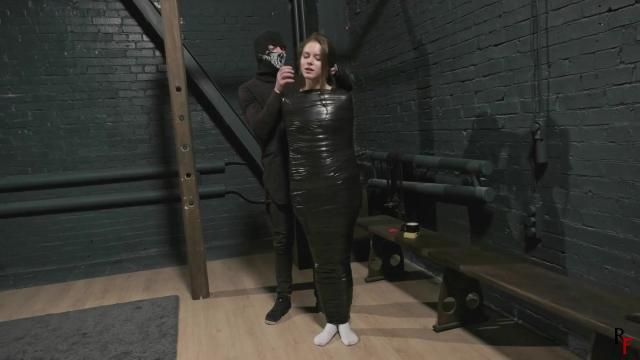Leya - Extremely Tight PVC Mummification