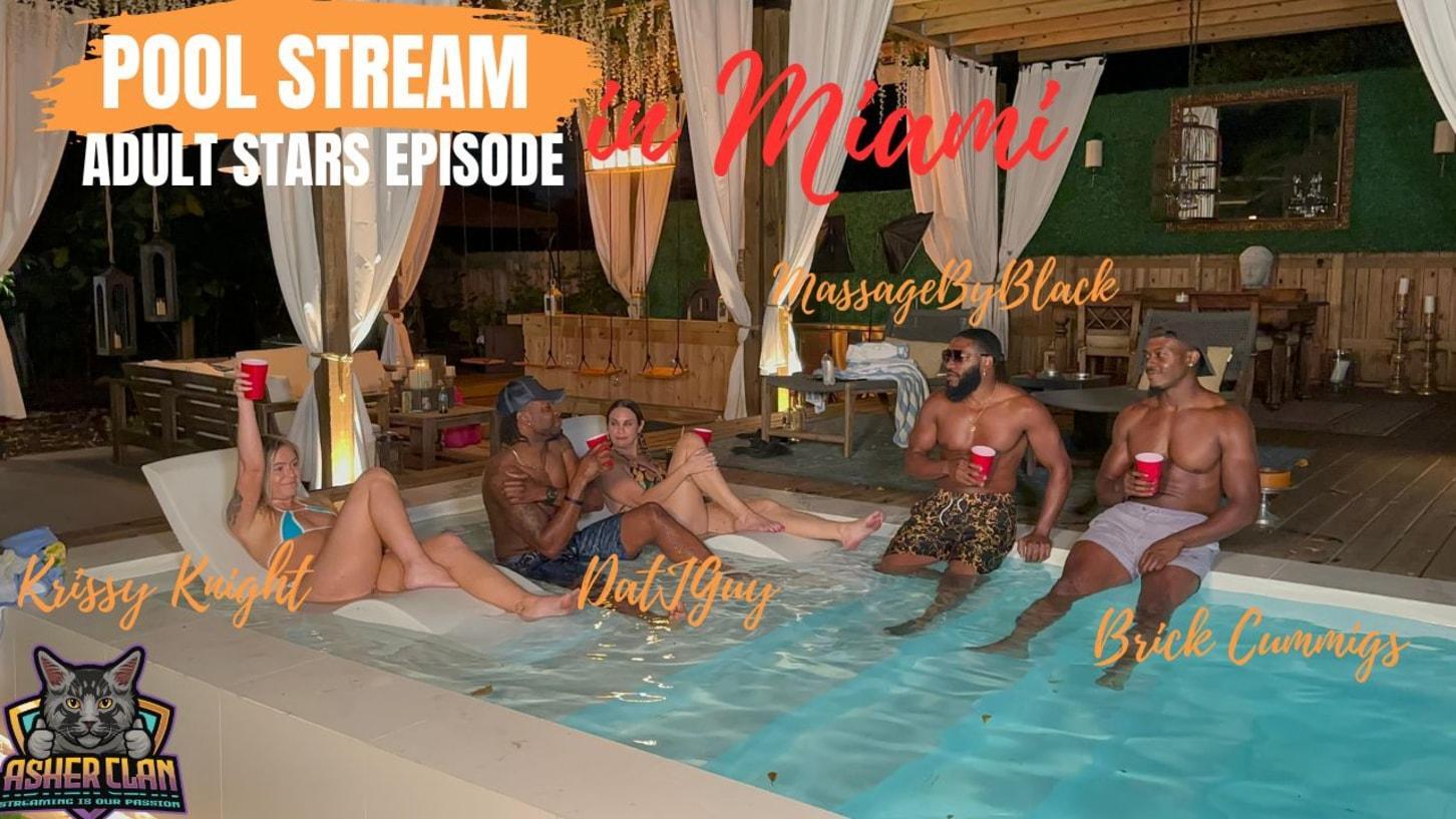 Mrflourish Pool Podcast: Krissy Knight, Brick, Datjguy And Black