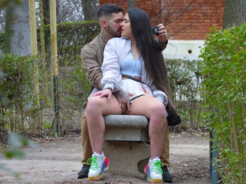 Nuria Millan Makes Her Debut on Fakings with a Sexual Free-Tour Around Madrid... a Very Vicious and Shameless Valencian! ;-D