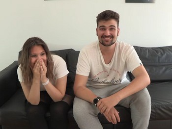 Patricia Picks Jeremy Up, a Virgin Rookie That's Going to Pop the Cherry with the Schoolgirl in Front of Our Cameras.