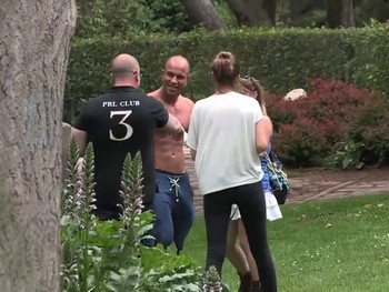 We Hunt a Groupie in Madrid's Retiro Park. Antonio Aguilera Fucks a Fan.