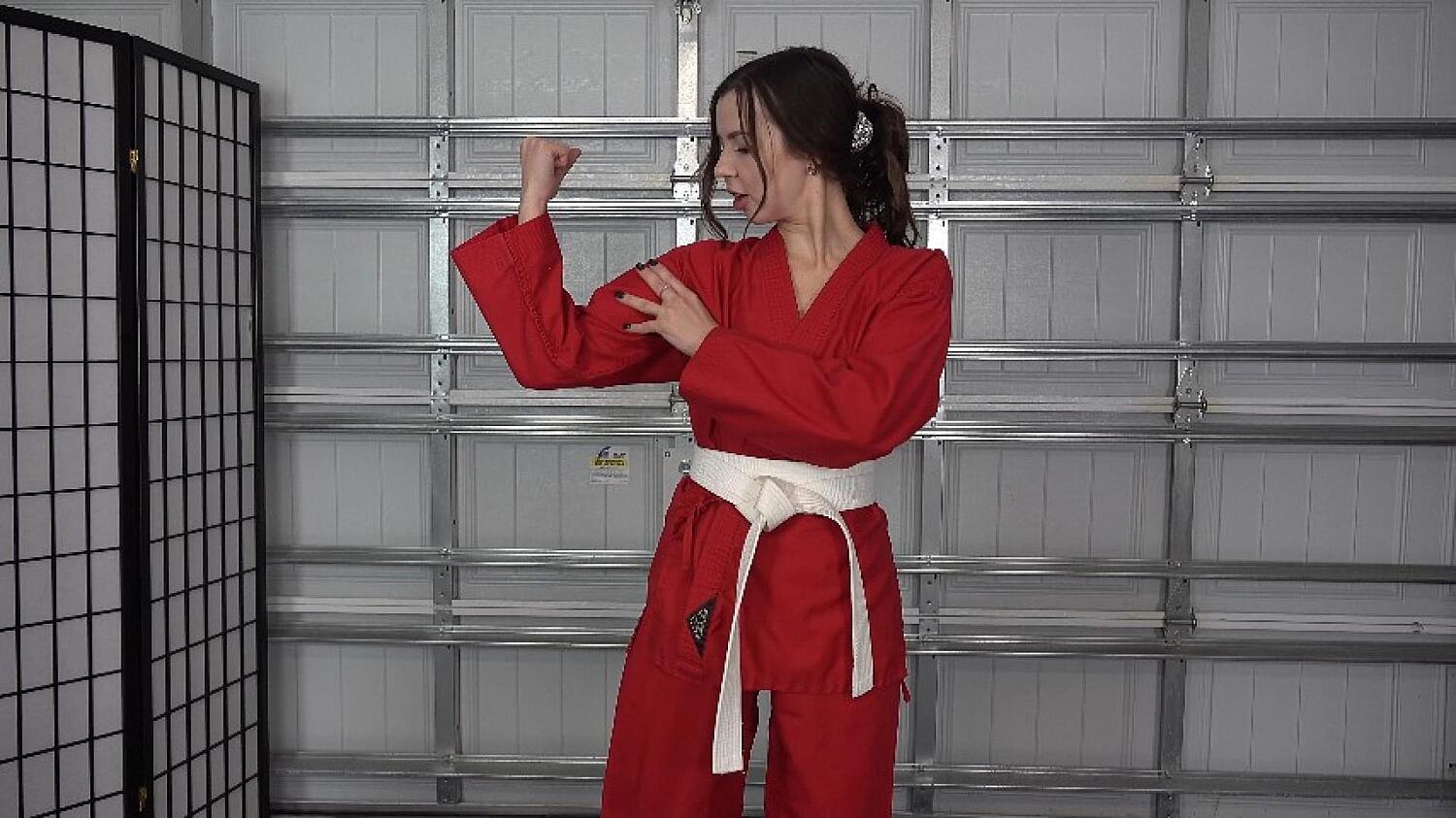 Lana Blade's Strong Karate Hands